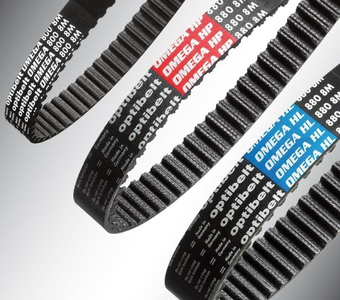 Tres correas diferentes